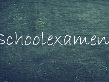 Terug in de schoolbanken