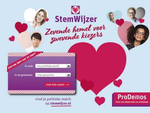 StemWijzers van ProDemos voor de gemeenteraadsverkiezingen online