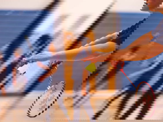 Een pluim voor het badminton
