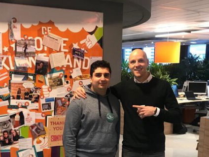 Pieter (17) is vandaag directeur!