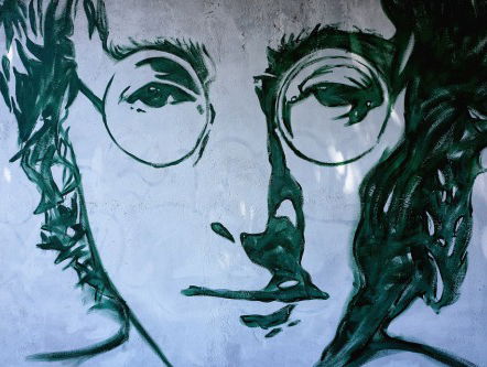 Zelfportretje John Lennon te koop