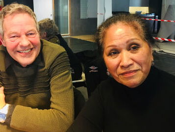 Greet Bakarbessy zoekt korfbalvriend Dick