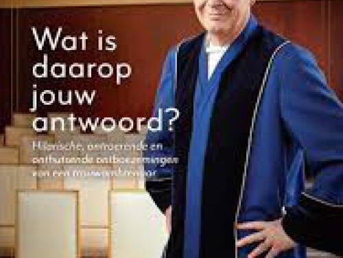 Raymond Serre over boek "Wat is daarop jouw antwoord" Buitengewoon ambtenaar burgerlijke stand - Trouwde 1150 koppels - Live in de Studio