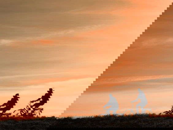 Rustiger op de weg, gevaarlijker voor fietsers