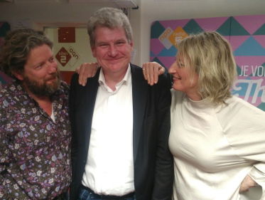 Groninger William Moorlag van de PvdA te gast