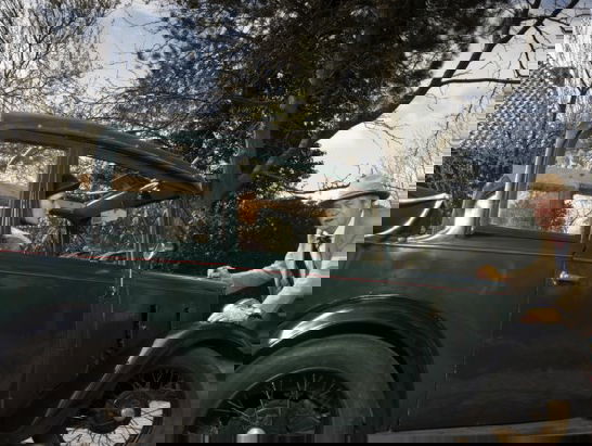 Benno Kroese is dankzij zijn Oldtimer een veelgevraagd figurant in verschillende oorlogsfilms