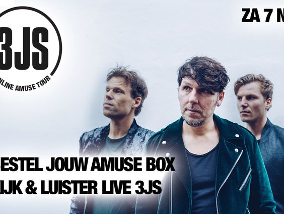 Jan Dulles over de 3J's Amuse Tour livestream