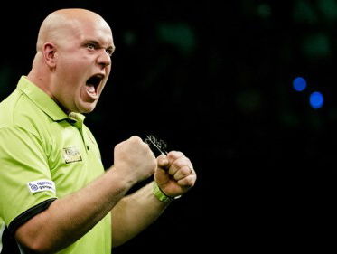 Huldiging Michael van Gerwen