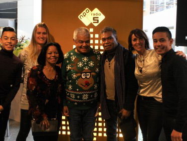 Thomas Salhuteru viert Kerst met halfbroer Johan Nolet