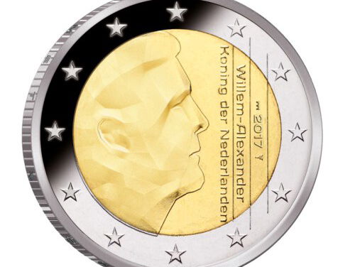 De nieuwe 2 euromunt met de Sint Servaasbrug