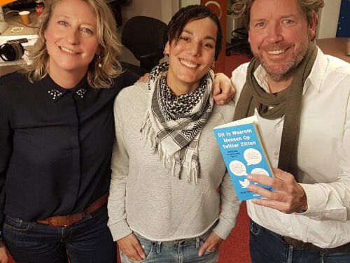 Aisha Scheuer over het boek Dit is waarom mensen op Twitter zitten
