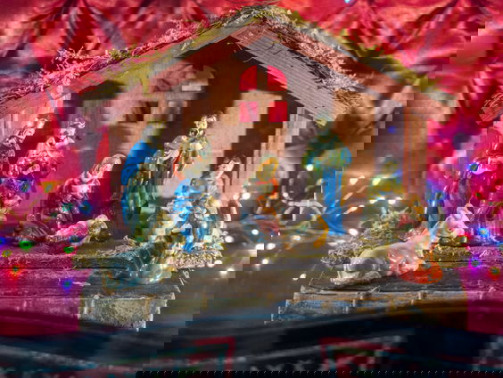 Een Kerststalpuzzeltocht om tóch een kerstgevoel te krijgen