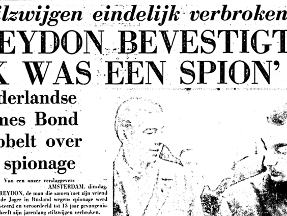 Evert Reydon was een spion voor Nederland in de Sovjet-Unie