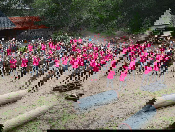 Chantal wandelt kilometers voor De Tocht Tegen Kanker