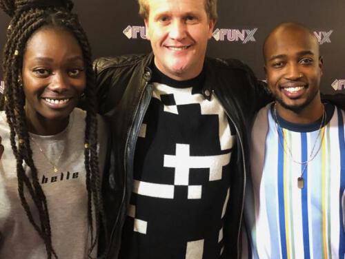 Alberto Stegeman in de studio!