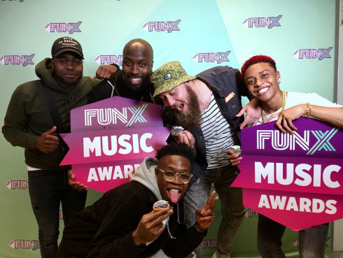 Amartey, Le Seton, Makkie & Nivi krijgen een FunX Music Award ontgroening