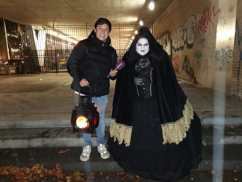 Reporter Marvin doet de Ghosttour in Tilburg!