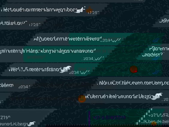 Daan werd via WhatsApp opgelicht en speelde het spelletje (met zijn Twittervolgers) mee