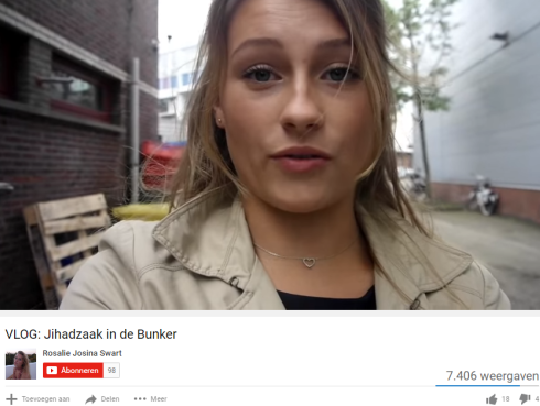 Rechtspraak reporter Rosalie vlogt in de rechtbank
