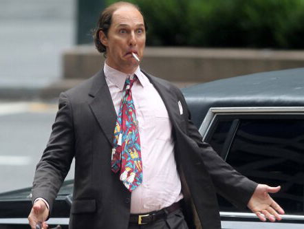 Acteur Matthew McConaughey komt 21 kilo aan voor rol