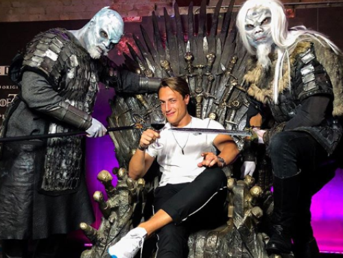Noah Zeeuw over ontmoeting met Game of Thrones cast!