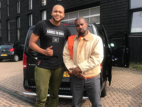 Rotterdamse Quincy komt Kanye West tegen in Delfshaven!