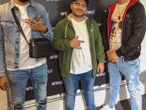 Kali van The Plug Records samen met 3robi in the building!