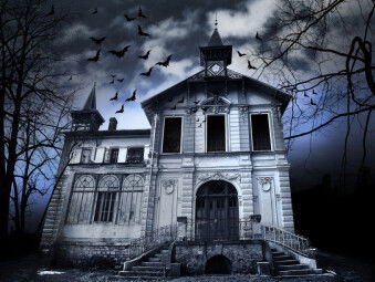 Oppassen in een Schots spookhuis voor 56 duizend euro: Sterre gaat solliciteren