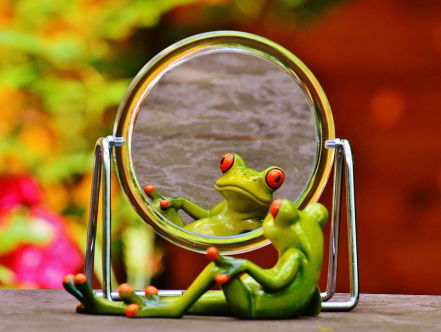 Waarom ben je knapper in de spiegel dan op de foto?