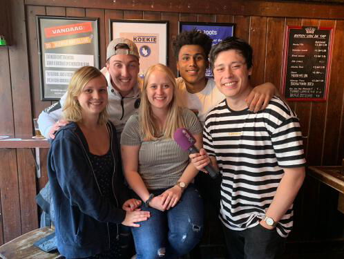 Reporter Marvin speelt een potje levend Monopoly in Nijmegen!