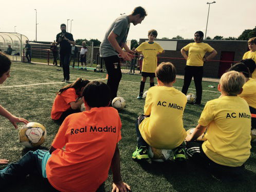 Voetballen voor de vrede!