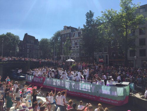 FunX vaart mee met Canal Parade 2017!