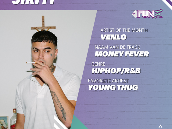 AOTM Jiri11: "Ik maak een goede jerk chicken met rice and peas."