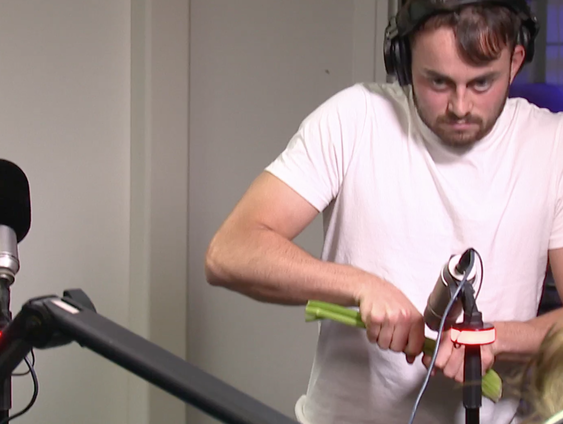 Yorick maakte alle geluidseffecten voor Mocro Maffia!