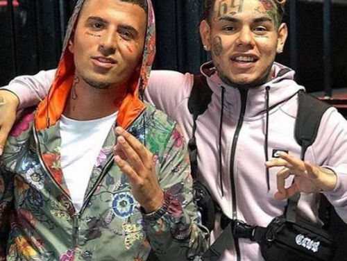 Armoo was backstage bij het concert van 6ix9ine!