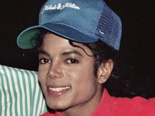 Fernando belt met het neefje van Michael Jackson