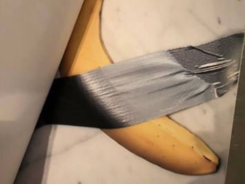 Idee voor getapete banaan is 'gestolen' van AMFI-student Merel