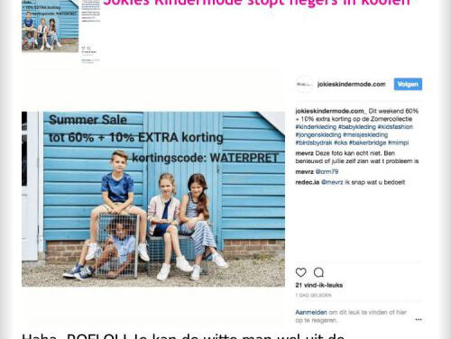 Ashaira legt uit waarom deze foto ECHT NIET door de beugel kan!