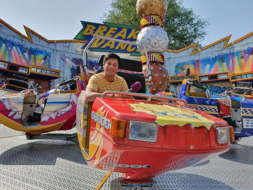 Reporter Marvin op de Tilburgse Kermis