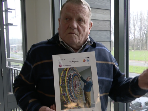 Daan Jongen haalt 10.000 euro op voor 'Opa K'nex'