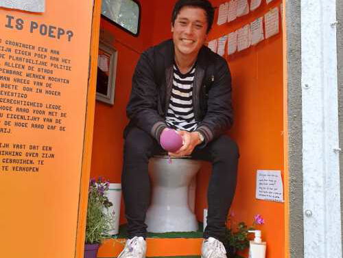 Marvin was bij festival Welcome to the Village!