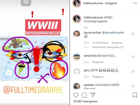 Ahmed zijn video over Iran vs The USA gaat mega viraal