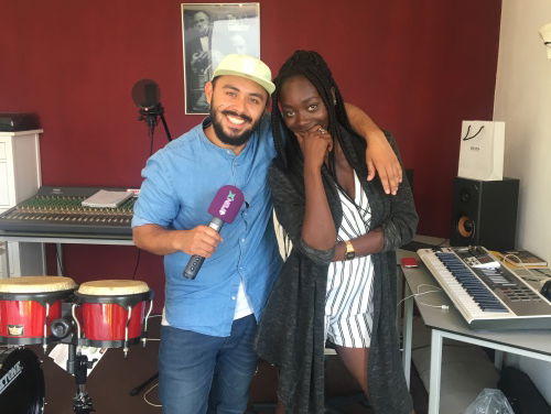 Rappen in de klas tijdens een rapcollege