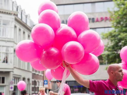 Vanessa was bij Roze maandag op de Tilburgse kermis