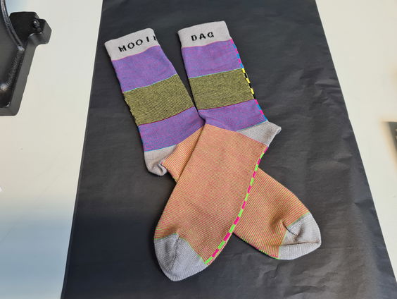 Reporter Marvin designed eigen sok!