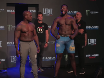 Melvin Manhoef wint met KO en vertelt Fernando over toekomstplannen