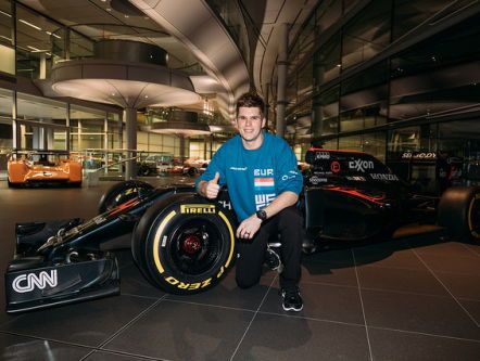 Rudy is de snelste simulator racer ter wereld!