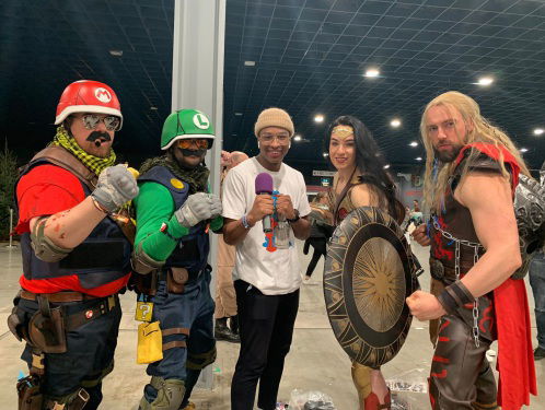 Reporter Shaquille bij Dutch Comic Con!