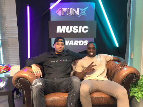 Diquenza en Ta Joela on fire tijdens de Autotunechallenge