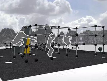 Jonas opent freerunpark in Amersfoort: "er is nu nog te weinig te doen voor jongeren"